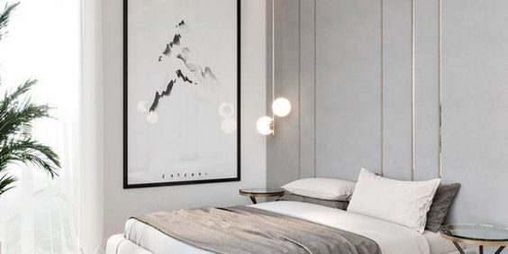 Slaapkamer met parket