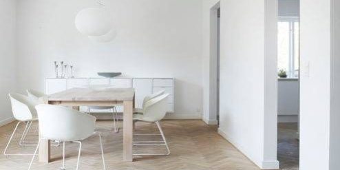 Parket interieur woonkamer